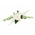 Fleur en sucre - Bouquet Rose - Blanc 25 cm