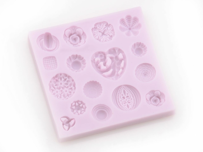Moule en silicone - Broches divers