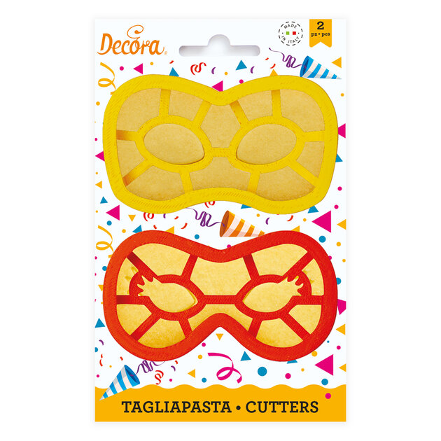 Découpoir - Masque de Carnaval - Lot de 2