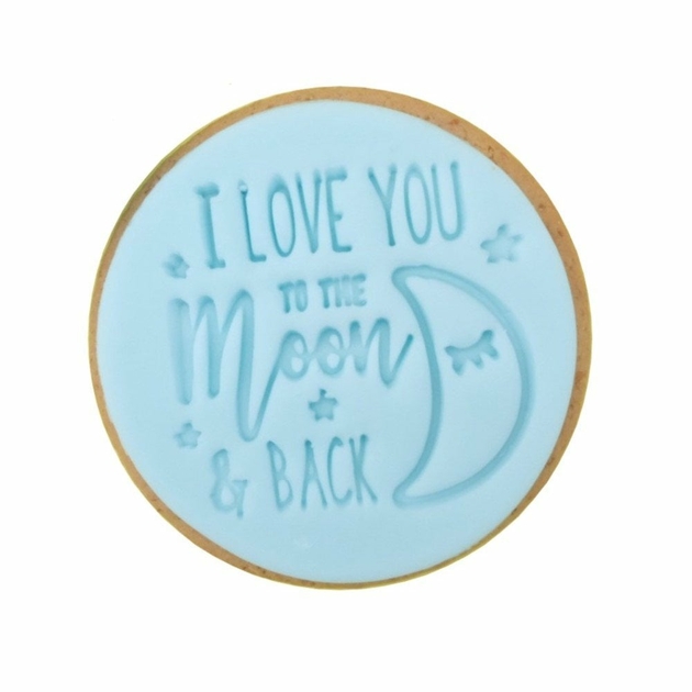 Empreinte Cupcakes et Cookies - I Love you to the Moon