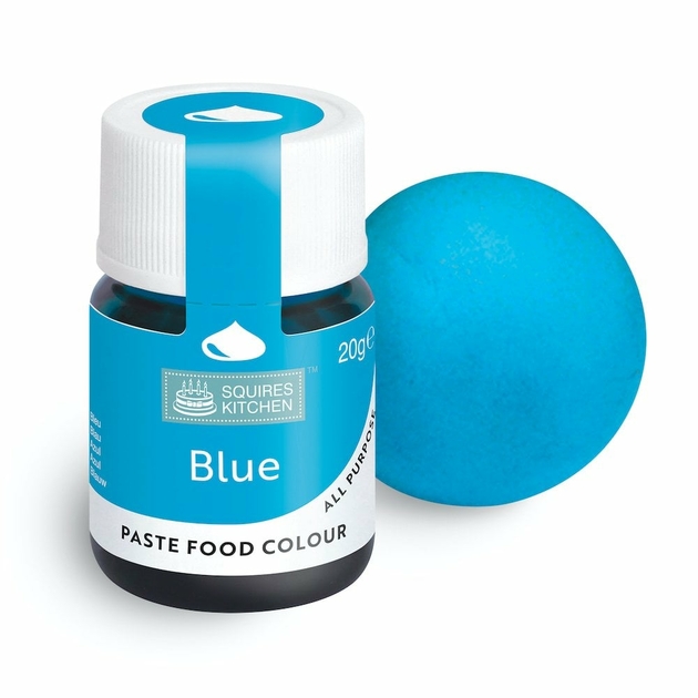 Colorant alimentaire en gel – Bleu - Lot de 4 - O'SugarArt