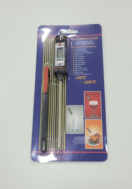 Thermomètre pâtissier numérique avec aiguille