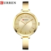 CURREN-mode-or-femmes-montres-9012-en-acier-inoxydable-Ultra-mince-Montre-Quartz-Femme-horloge-romantique
