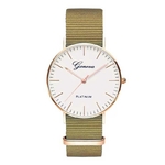 Exquis-simple-sangle-En-Nylon-femmes-montres-de-luxe-de-mode-bracelet-de-quartz-Gen-ve