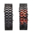 Montre-bracelet-de-lave-num-rique-en-m-tal-noir-mode-hommes-rouge-affichage-LED-bleu