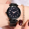 De-luxe-Lumineux-montres-femmes-toil-Ciel-Magn-tique-Femelle-Montre-Bracelet-tanche-Strass-Horloge-montre