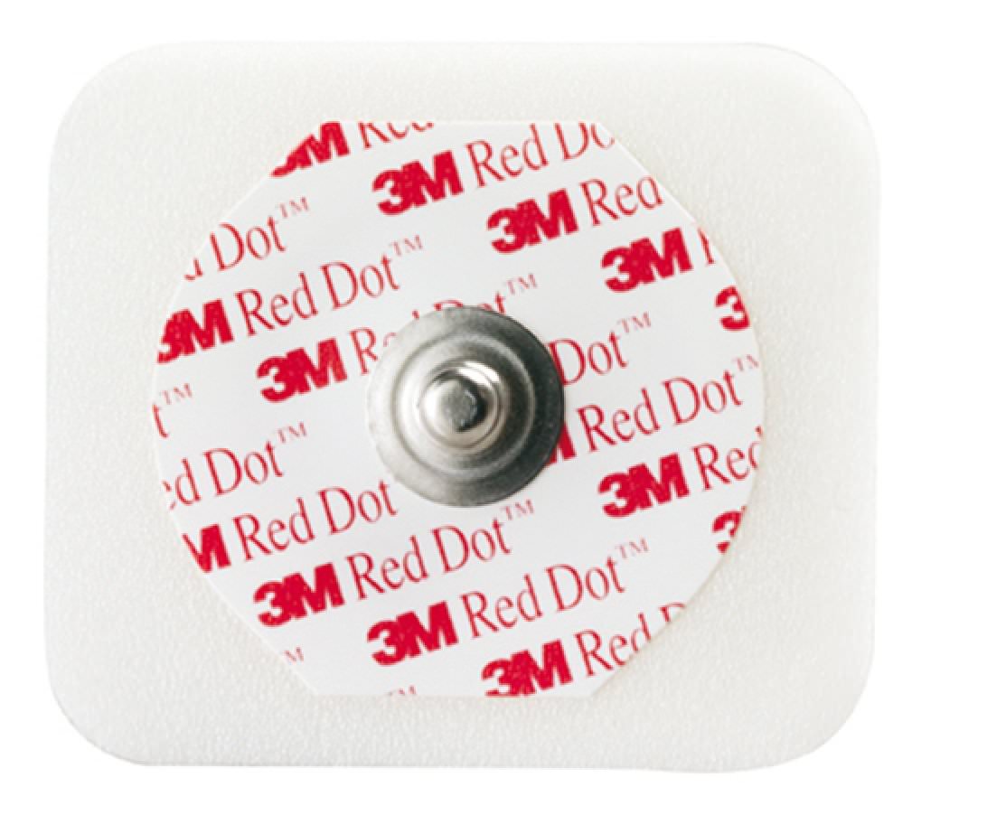 ELECTRODES RED DOT GEL ADHESIF CONDUCTEUR CONTACT A PRESSION
