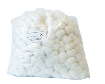 Coton boules blanches de 0.7g