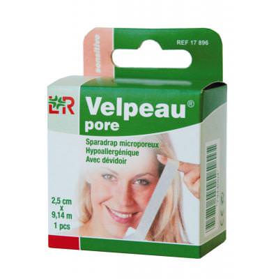 Sparadrap microporeux hypoallergénique Velpeau Pore