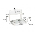 siège de baignoire alizé H3160