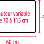 dimension table de lit hms 2