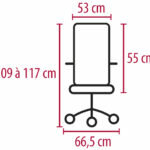 chaise de bureau percko1