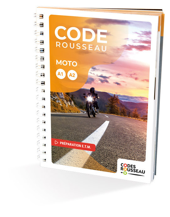 Livre de code de la route Auto - Codes Rousseau prépa ETG