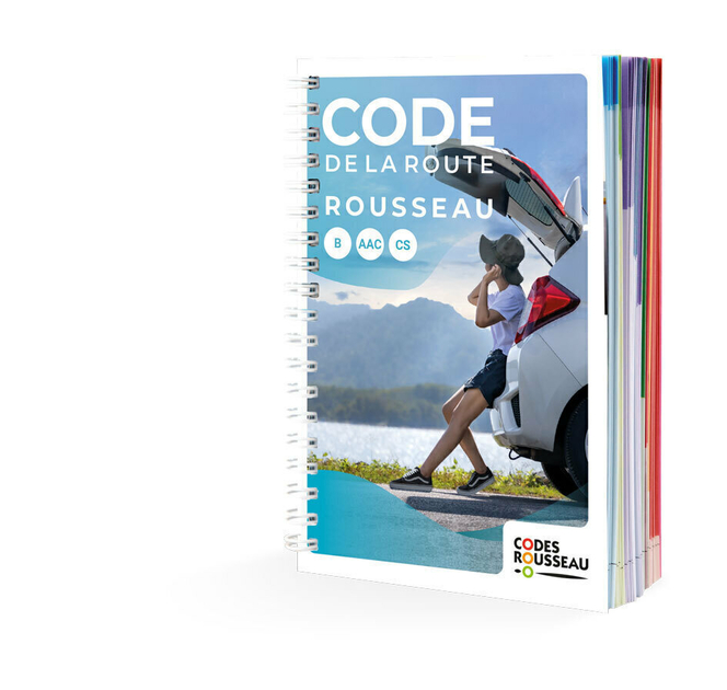 Livre de code permis Moto - Codes Rousseau prépa ETM