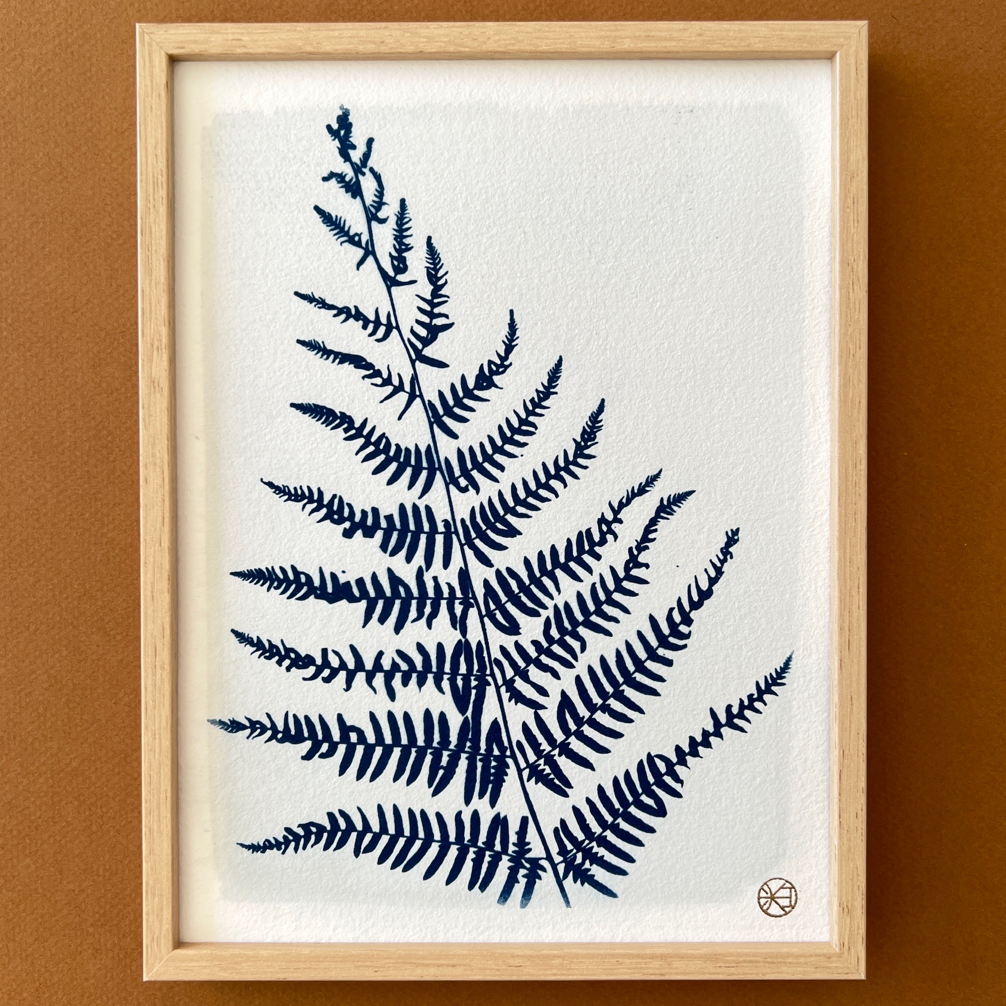 C-93-XS - Cyanotype - Fougère - Les Poésies Végétales - 6