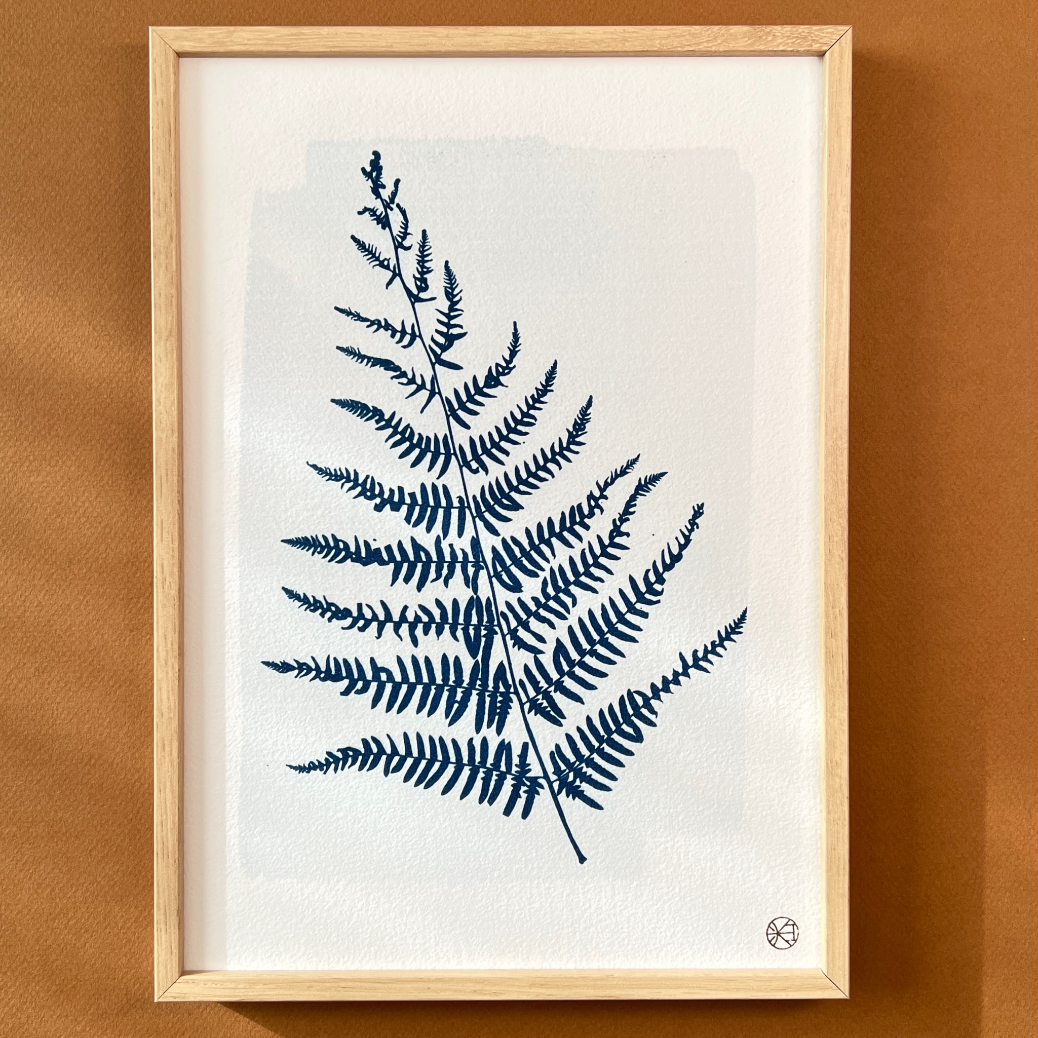 C-111-S - Cyanotype - Fougère - Les Poésies Végétales - 3