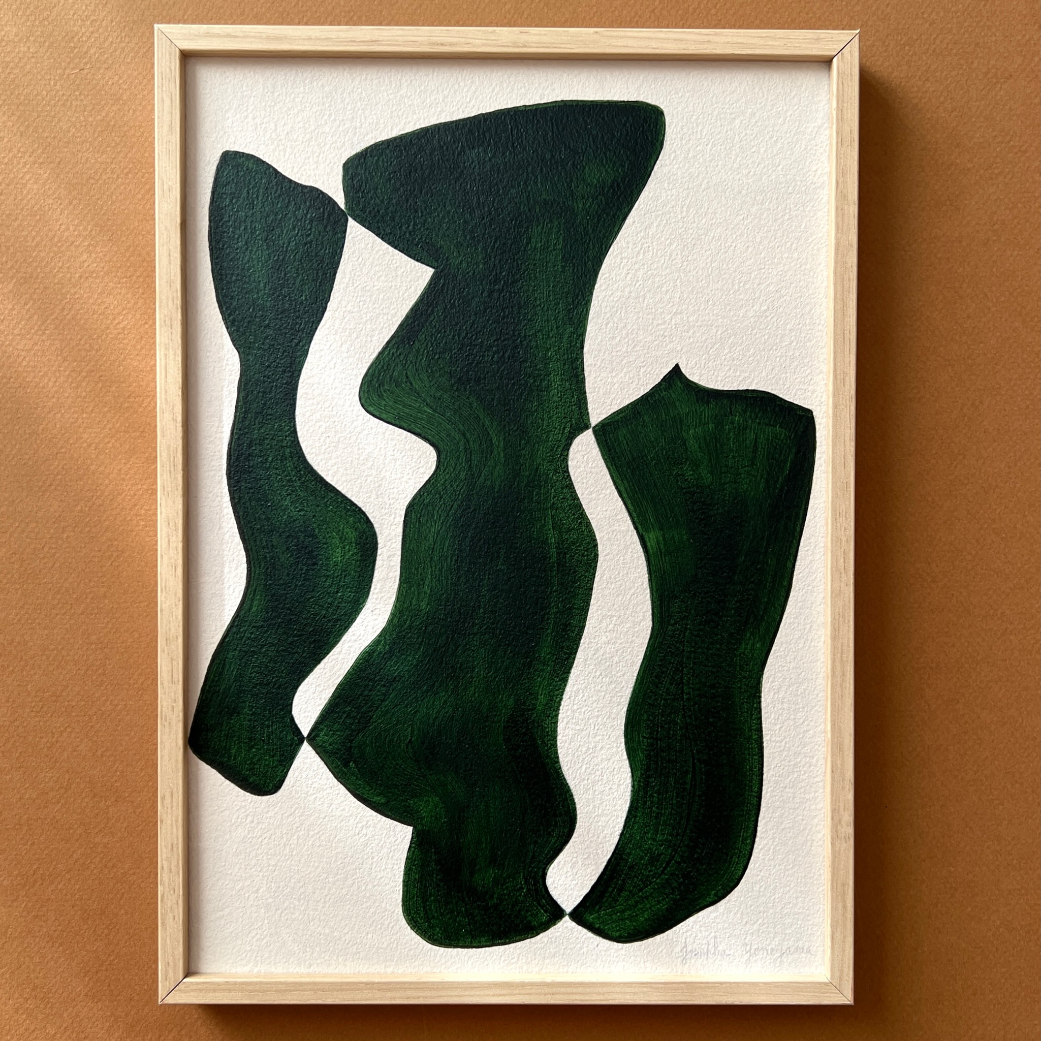 P-30-S - Peinture abstraite - Falaises - Les Poésies Végétales - 4