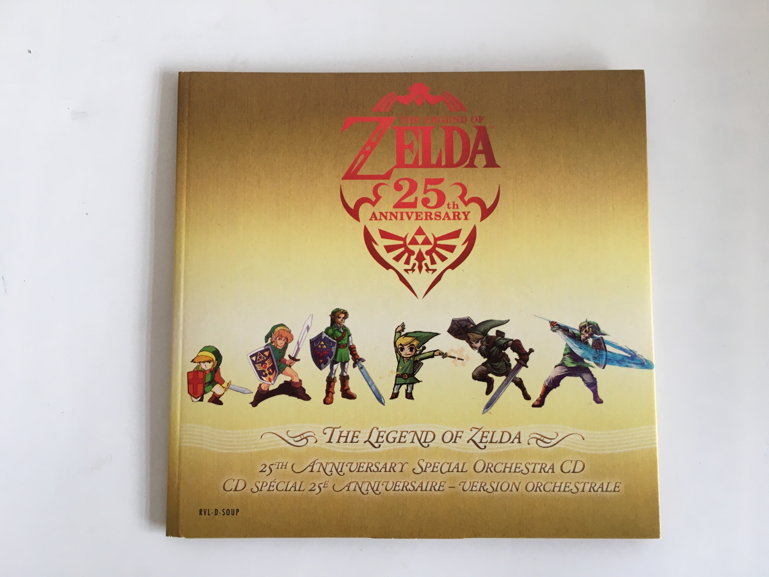 The Legend of Zelda 25th Anniversary Special Orchestra CD - CD Audio ...