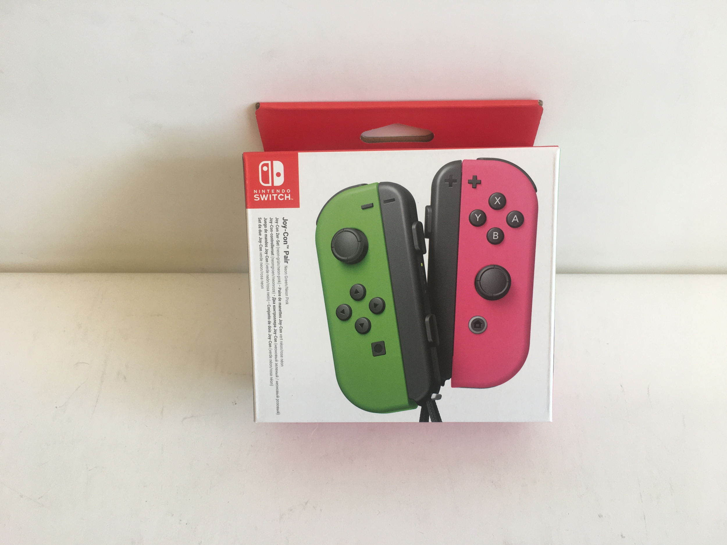 Pair de Joy-Con pour Switch Vert et Rose