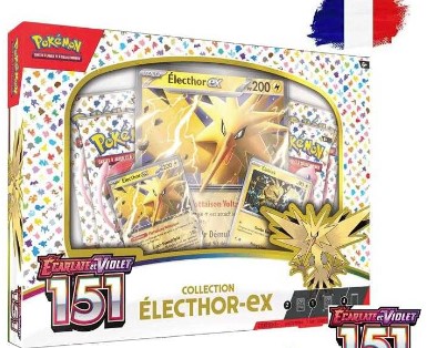 Pokemon 151 COFFRET EX ELECTHOR (3.5)