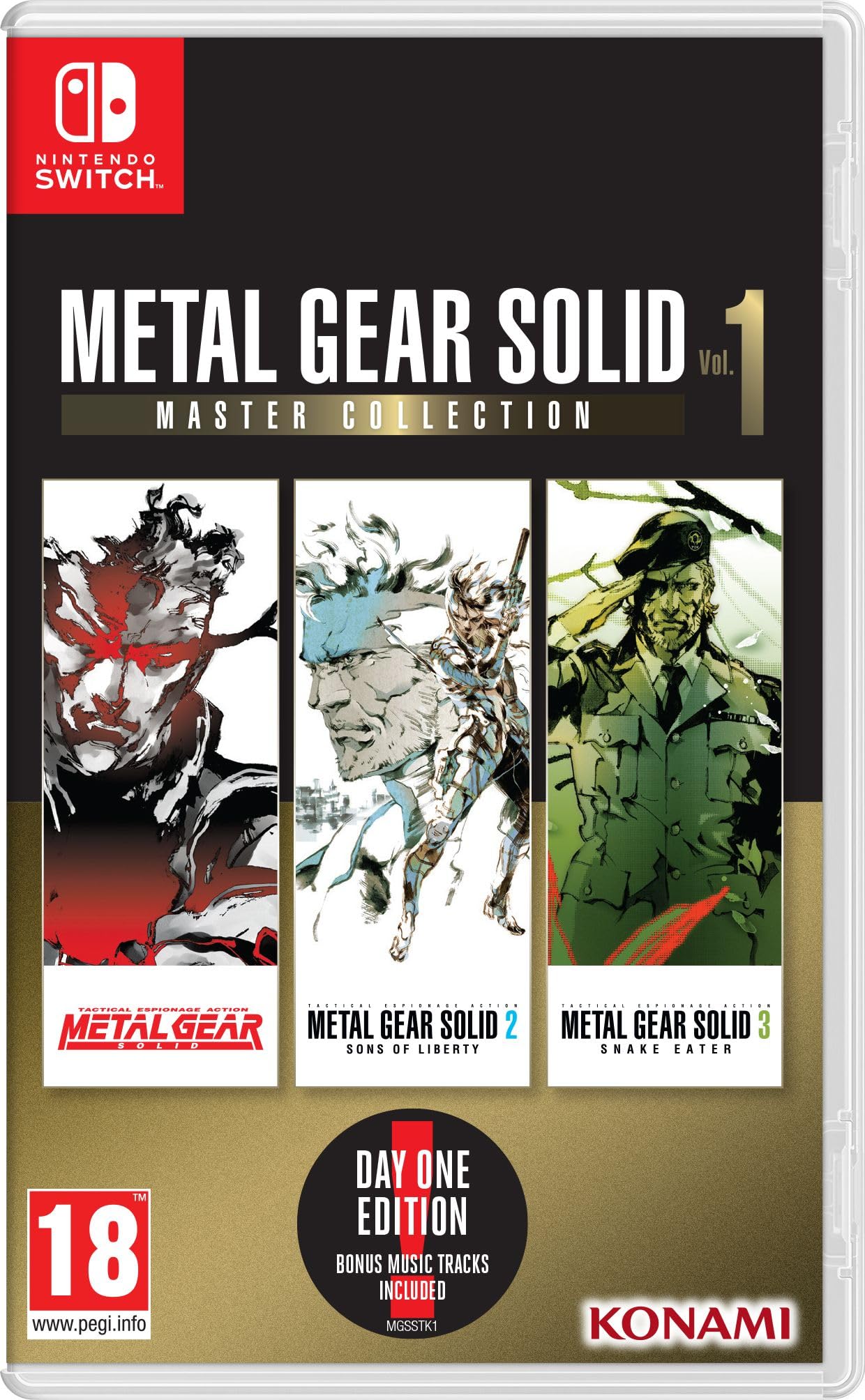 Metal Gear Solid Master Collection Vol. 1 Switch
