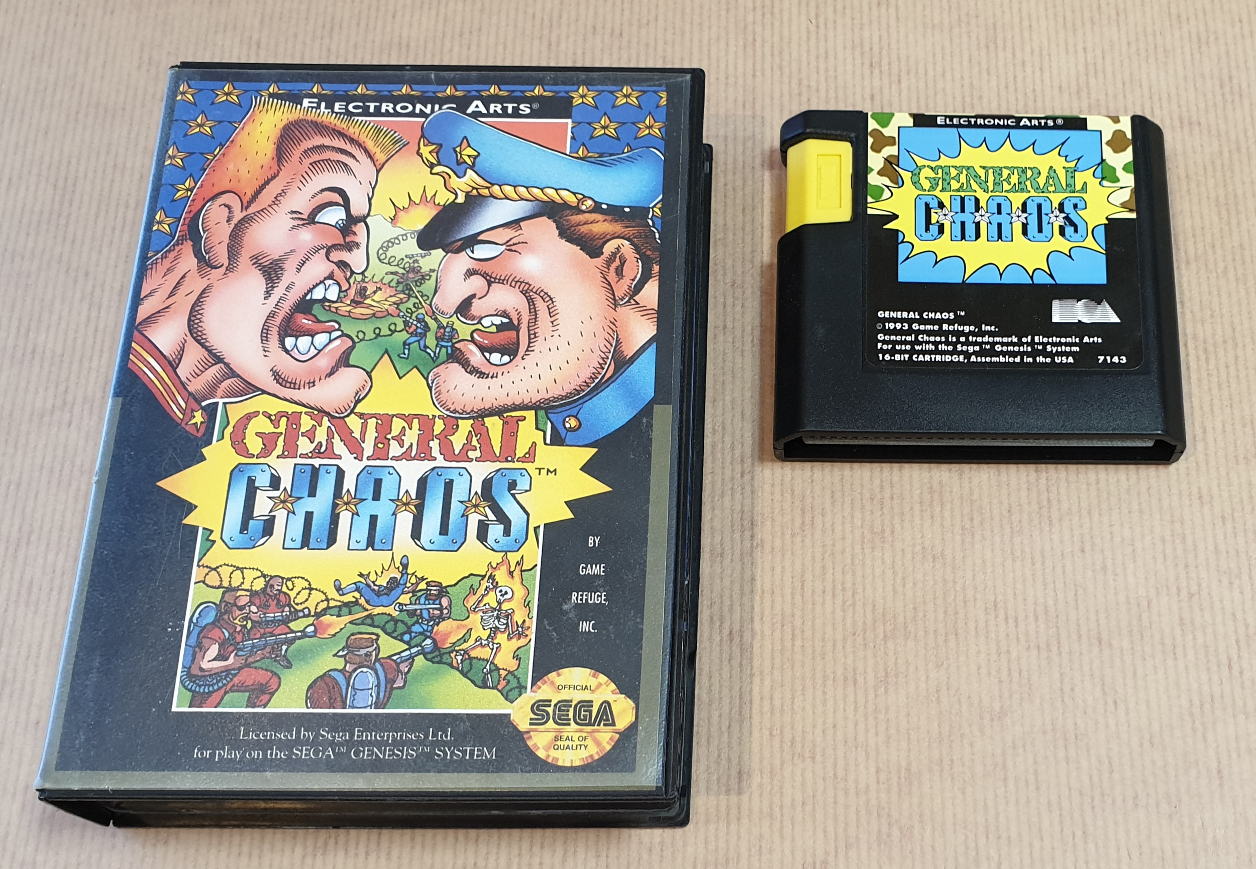 General Chaos - Sega Genesis - Jeux Retro/Mega Drive - golden-games