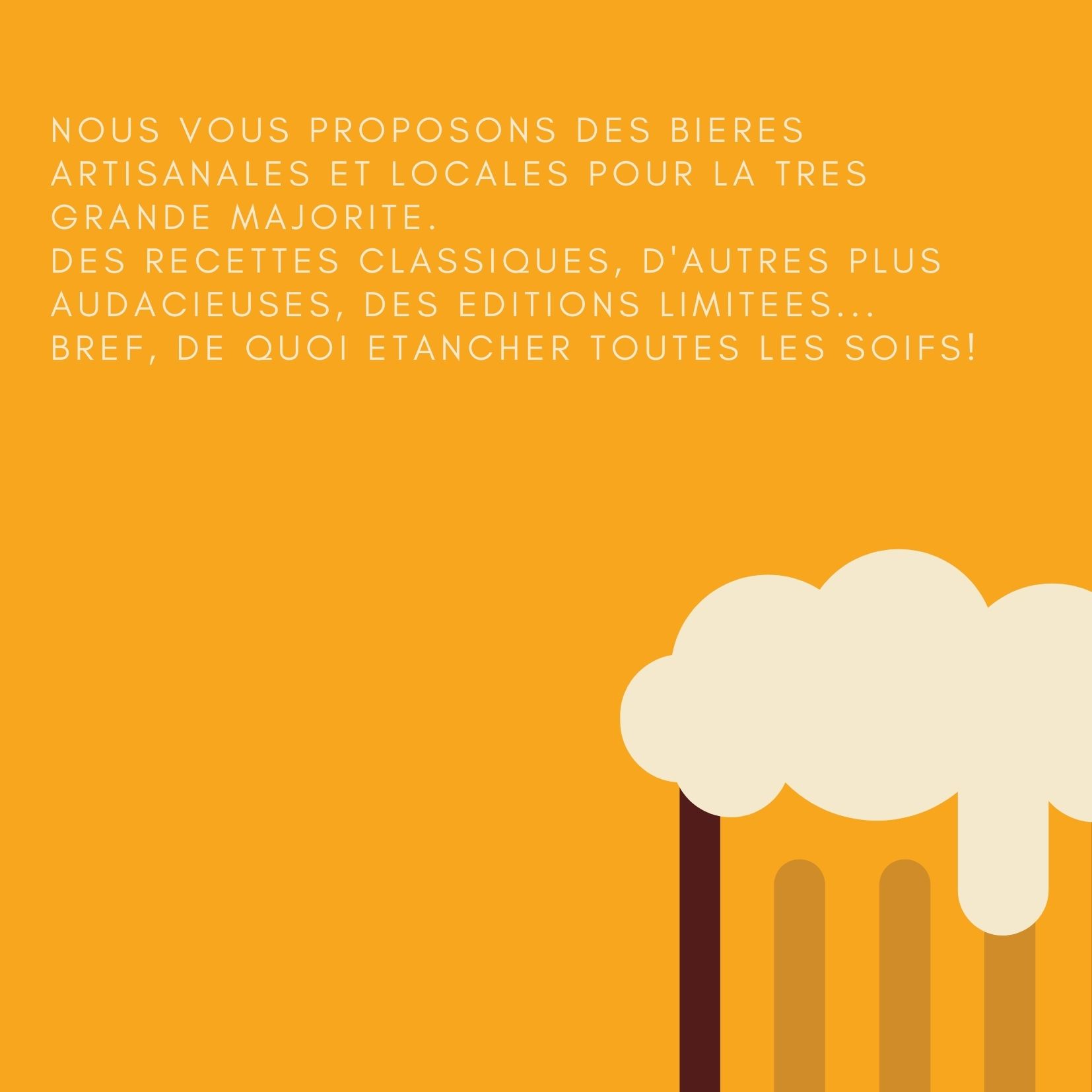 Jaune Bière 50e Anniversaire Fête Invitation