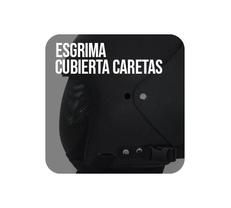 cubierta caretas esgrima