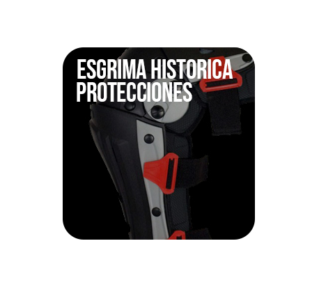protecciones esgrima historica