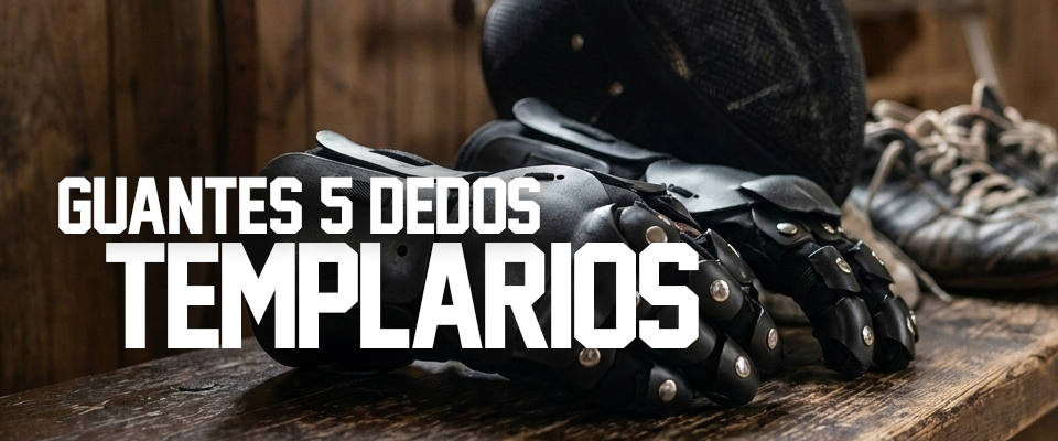 GUANTES 5 DEDOS esgrima HISTORICA