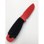 couteau self-defense rouge