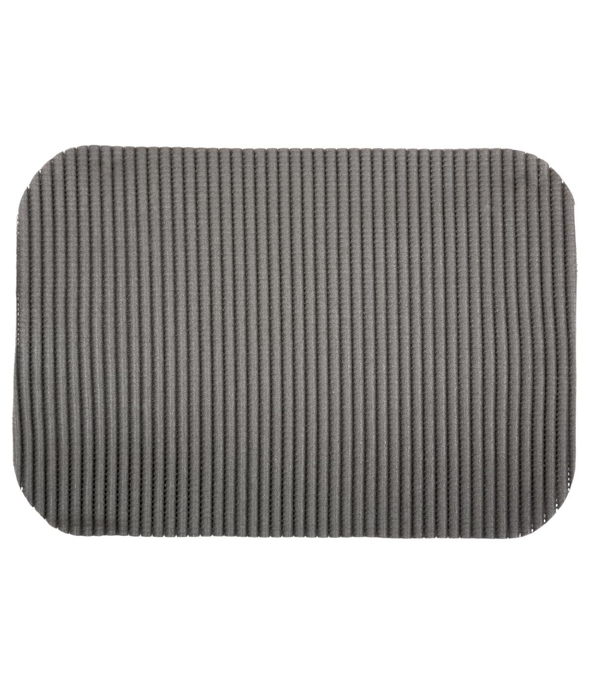 TAPIS VAISSELLE EN MOUSSE GRIS