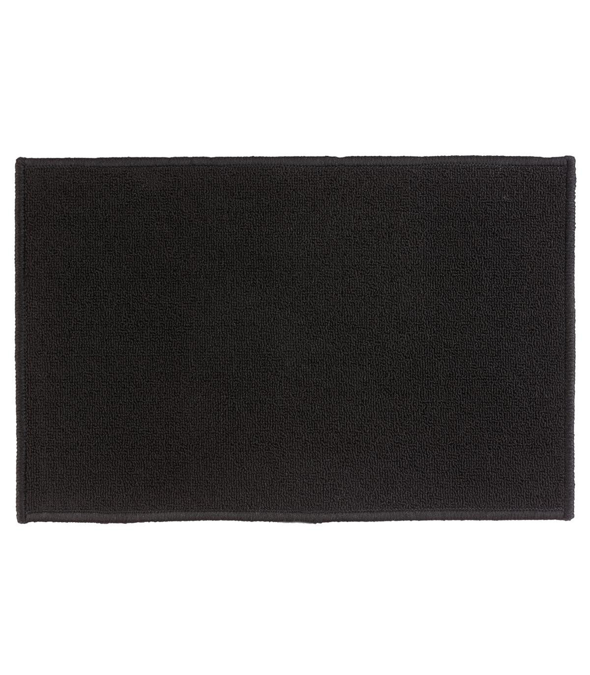 tapis-uni-noir-40x60
