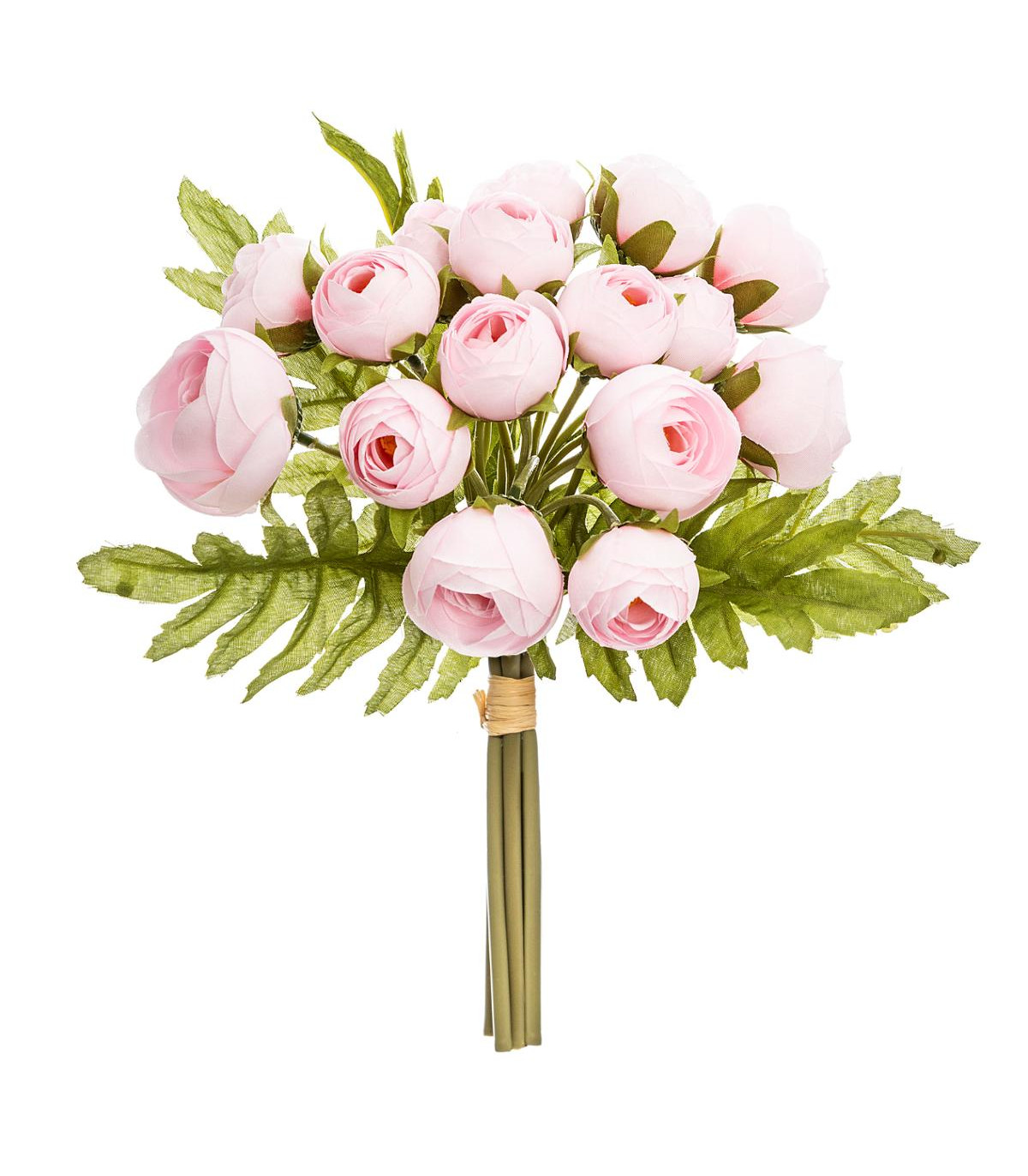 bouquet-de-fleurs-artificielles-18-mini-camelias-rose-h-30-cm