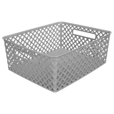 PANIER DE RANGEMENT FOLK GRIS