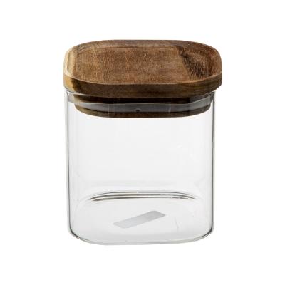 Bocal de rangement verre borosilicate L 1 litre de HAY 