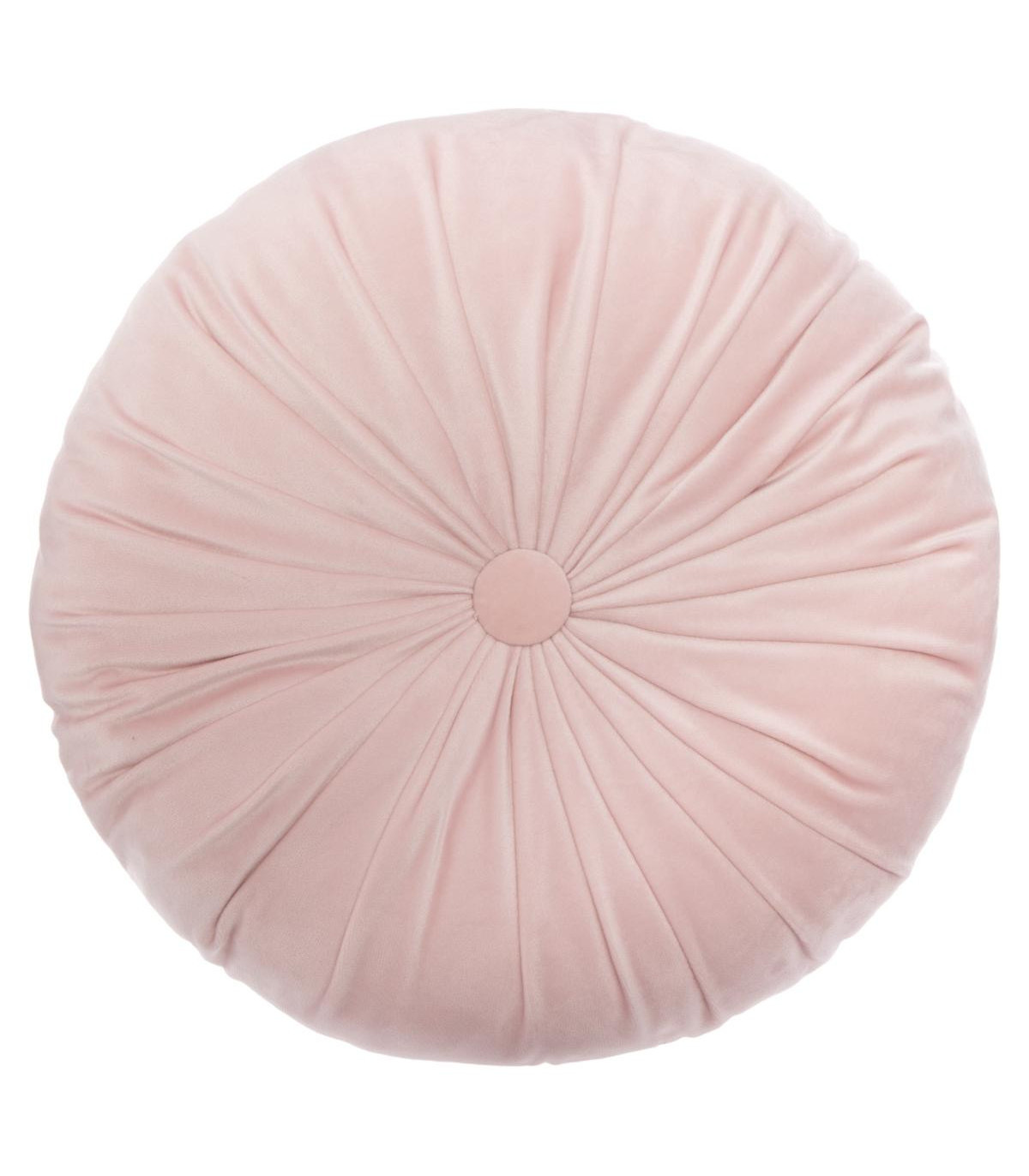 Coussin rond velours DOLCE VITA ROSE D40