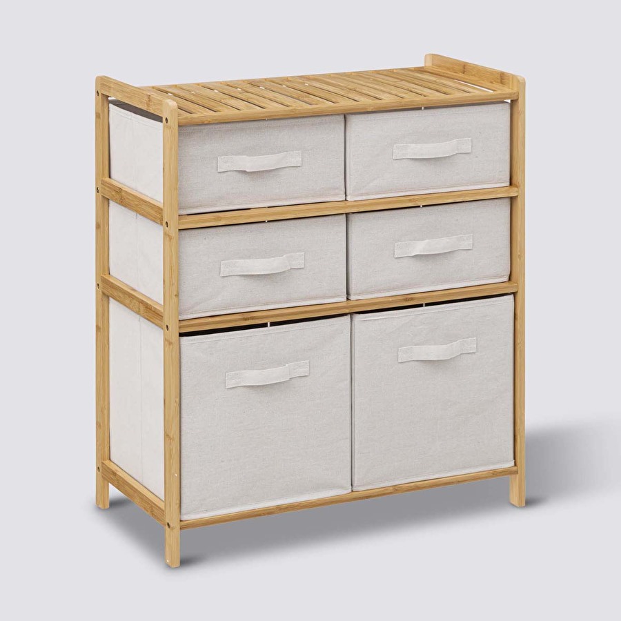 ÉTAGÈRE DOUBLE 6 RANGEMENTS TIDY BOX