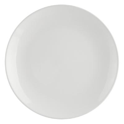 Assiette plate COLORAMA BLANC 26CM