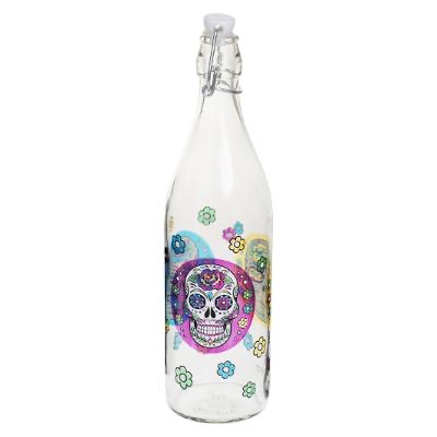 BOUTEILLE LIMO MEXICO SKULL 1L