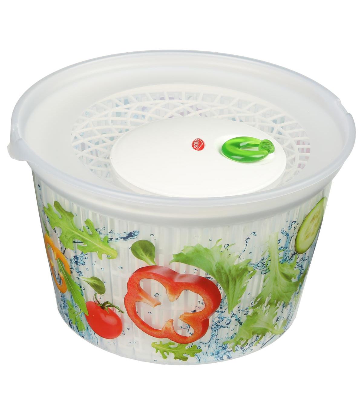 Essoreuse manuelle à salade Grande capacité de 5L, sécheuse laveuse de  fruits et légumes avec poignée sécurisée et rotative Bpa Free Blue