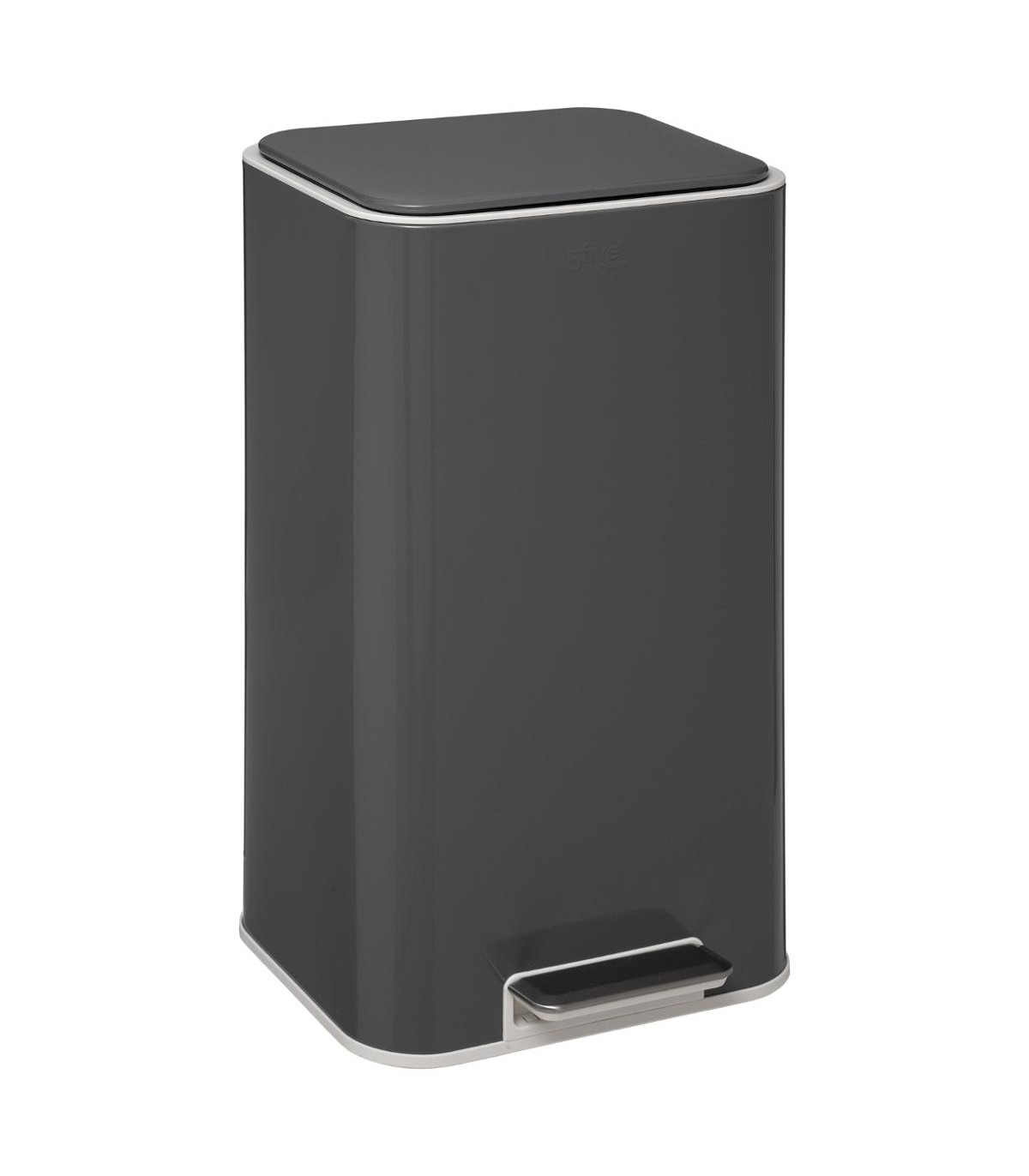 POUBELLE EN MÉTAL 30L SAFIR GRIS