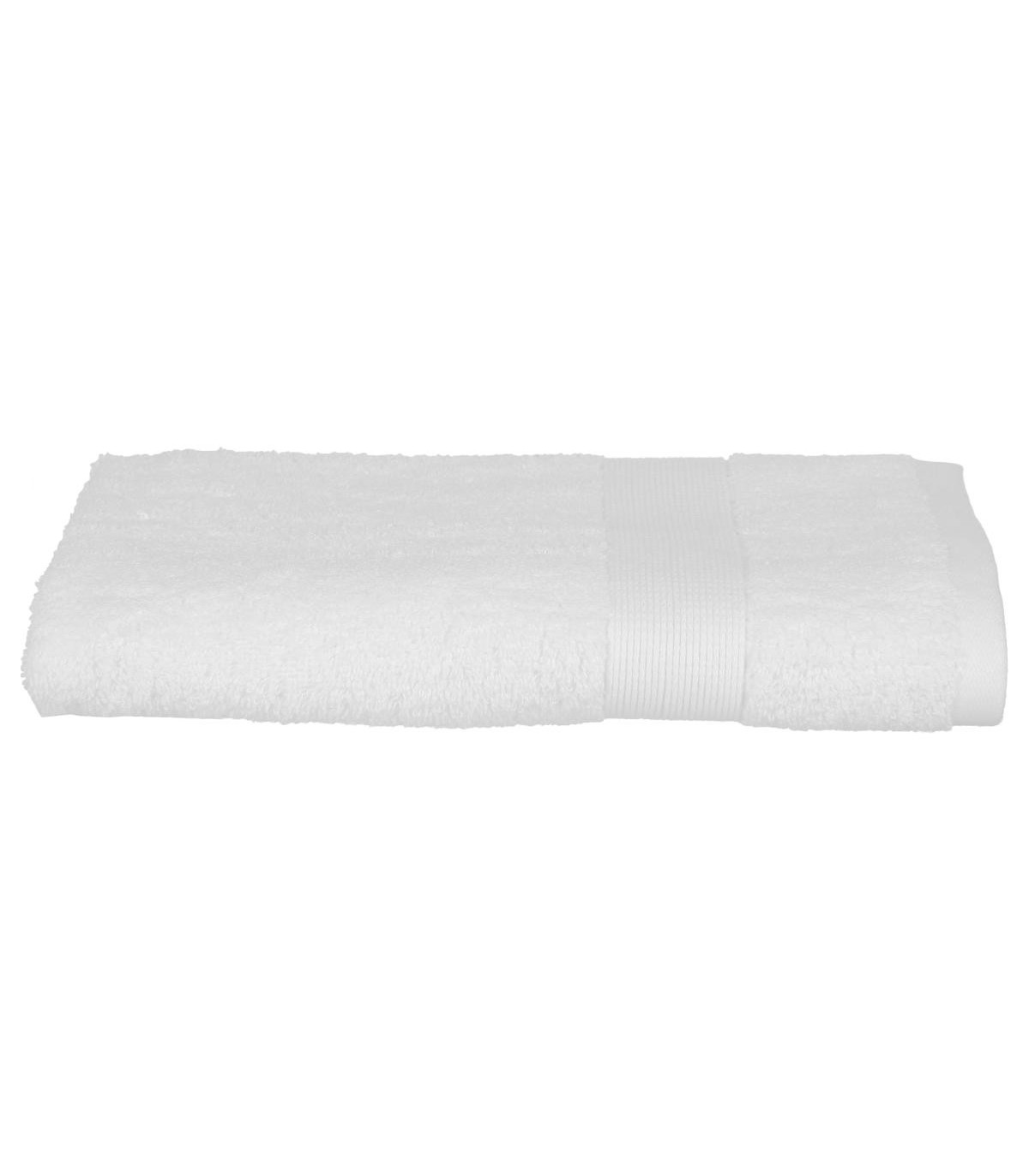 serviette-de-toilette-blanche-50x90