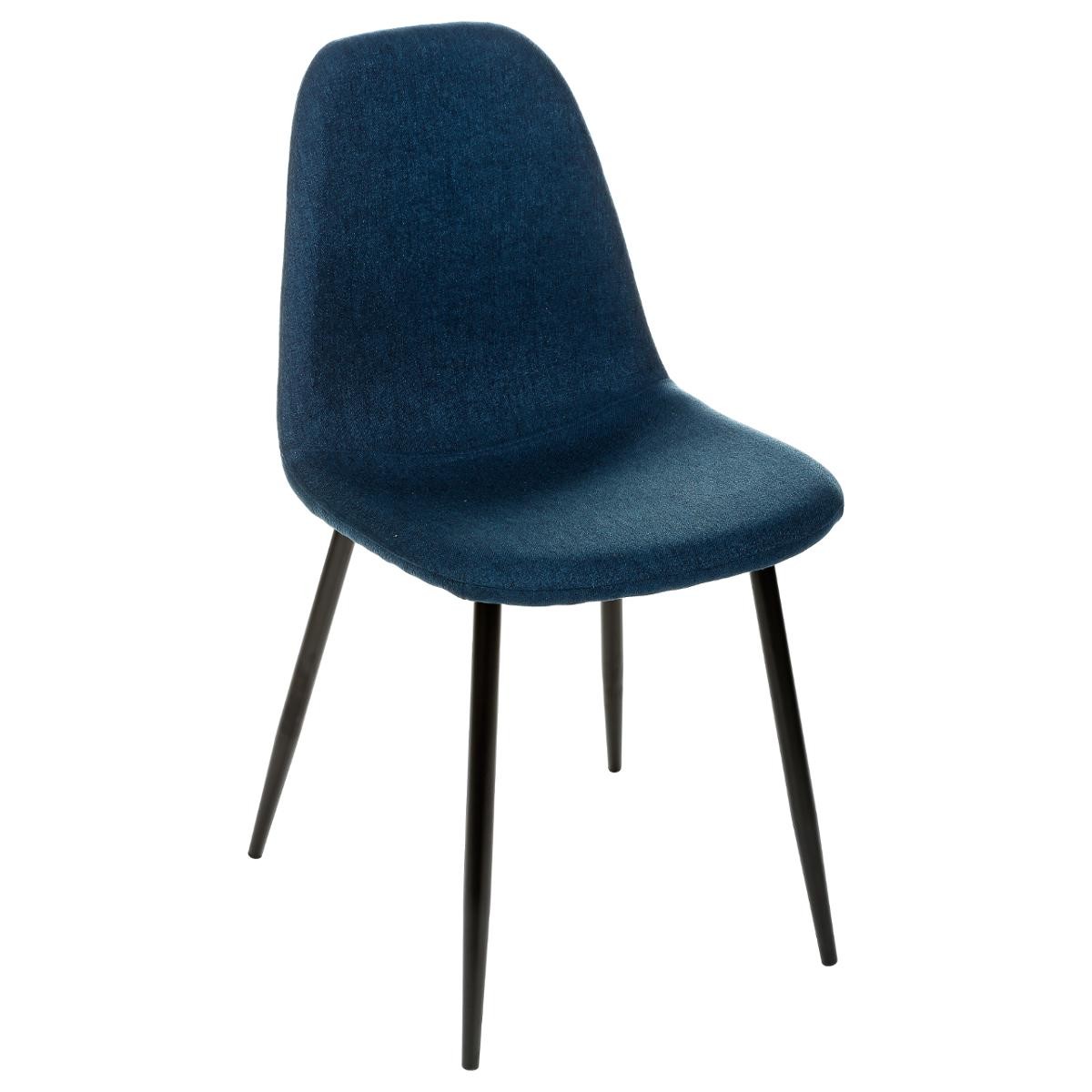 CHAISE BLEU NAVY TYKA