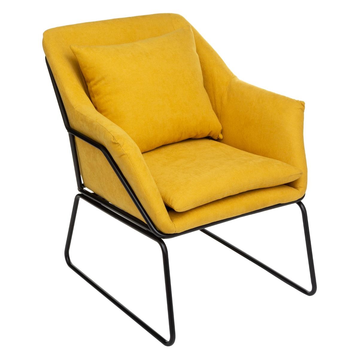 FAUTEUIL CHET MOUTARDE