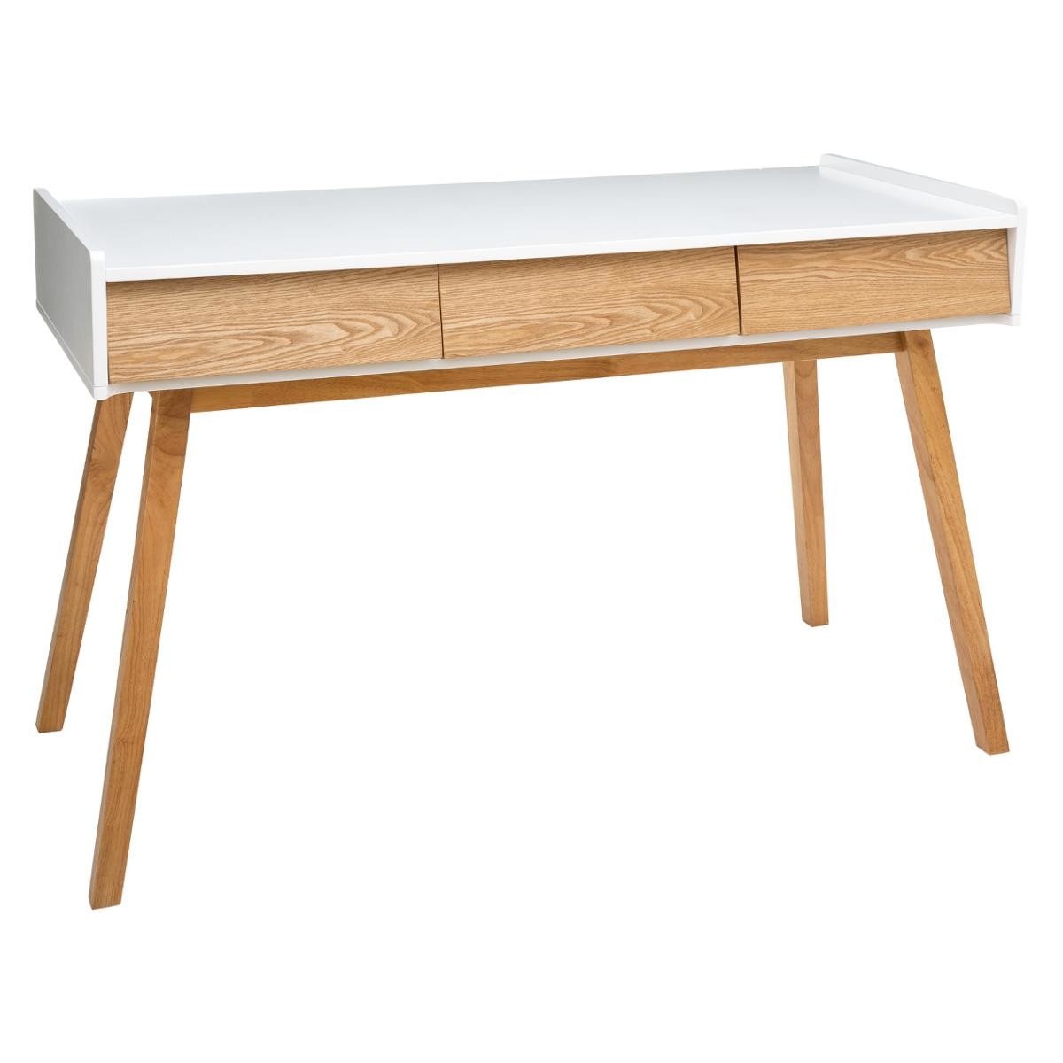 CONSOLE 3 TIROIRS BLANC ELVA