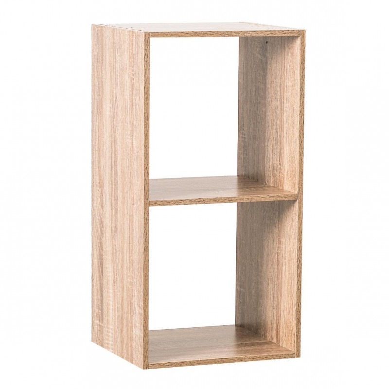 Étagère en bois 2 cases MIX\'n MODUL NATUREL