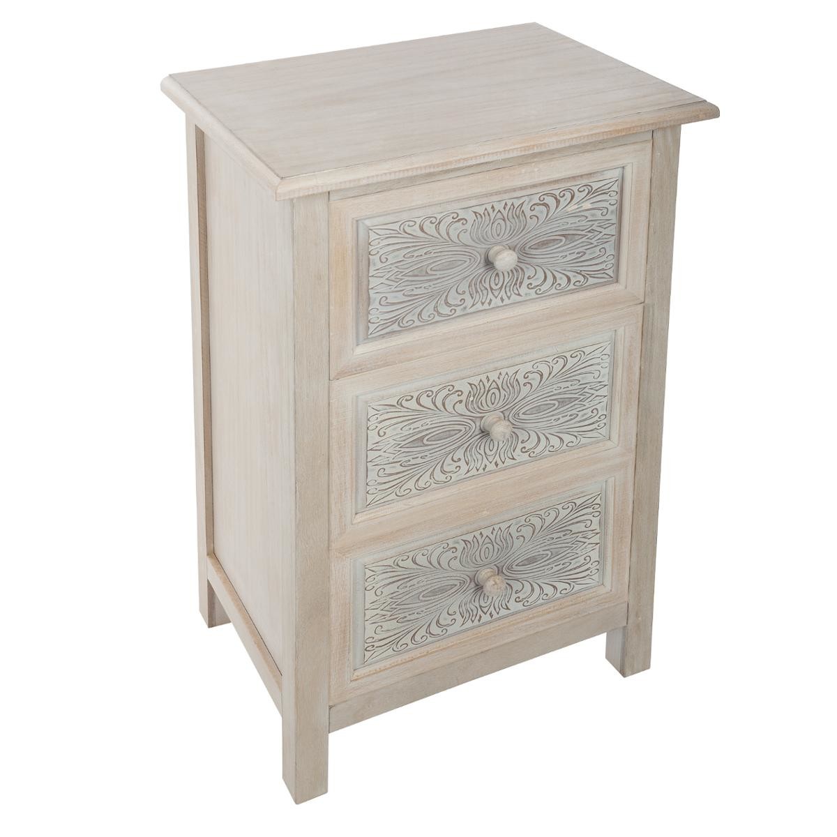 COMMODE 3 TIROIRS HINA