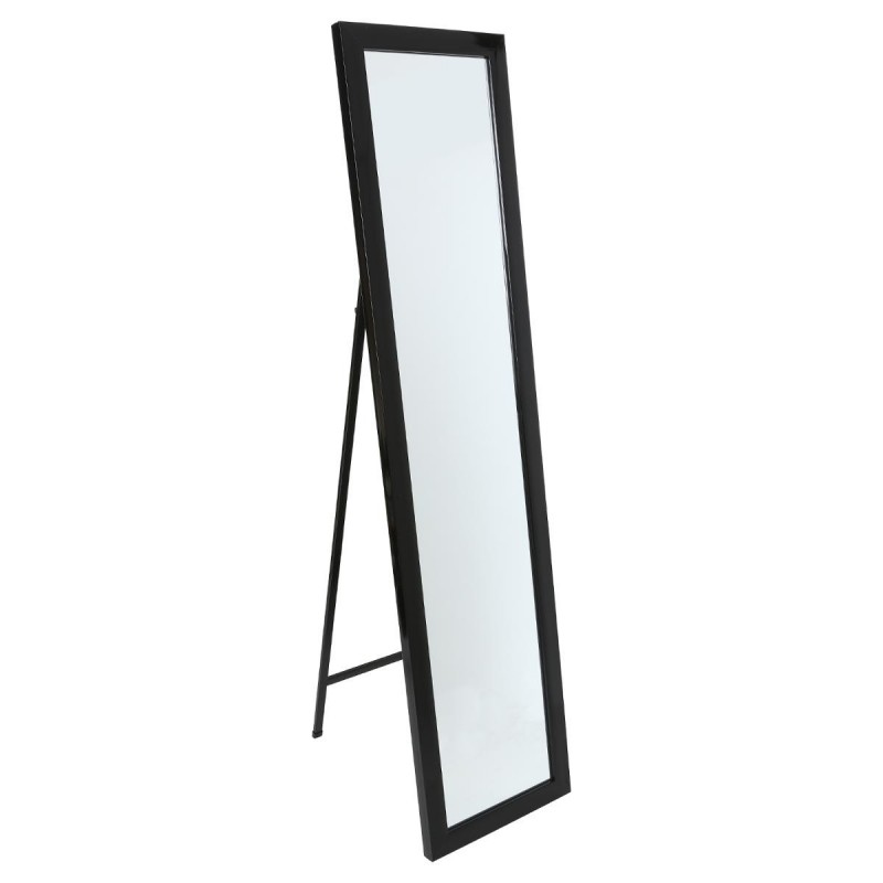 MIROIR SUR PIED CLASSE NOIR 37X157