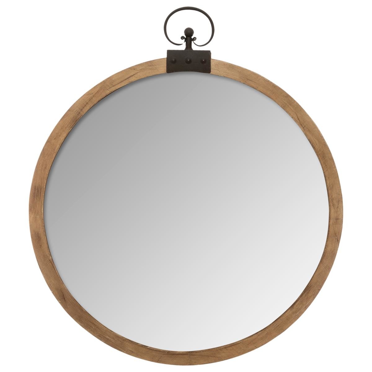 MIROIR EN BOIS GOUSSET D74